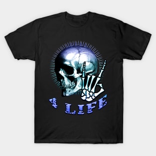 Metal 4 Life Blue T-Shirt